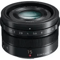 Panasonic Lumix 15mm f/1.7 ASPH