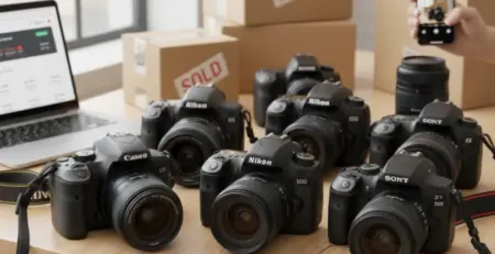 DSLR Camera Brands You Can Sell Online to Get a Fair Cost