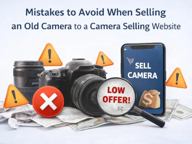 Mistakes to Avoid When Selling an Old Camera to a Camera Selling Website