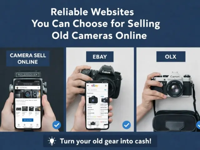 Reliable Websites You Can Choose for Selling Old Cameras Online