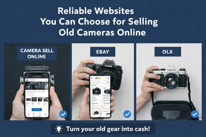 Reliable Websites You Can Choose for Selling Old Cameras Online