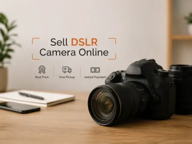 Get Multiple Benefits By Selling a DSLR Camera Online Instantly