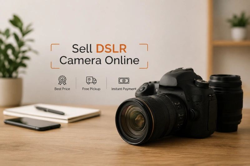 Get Multiple Benefits By Selling a DSLR Camera Online Instantly