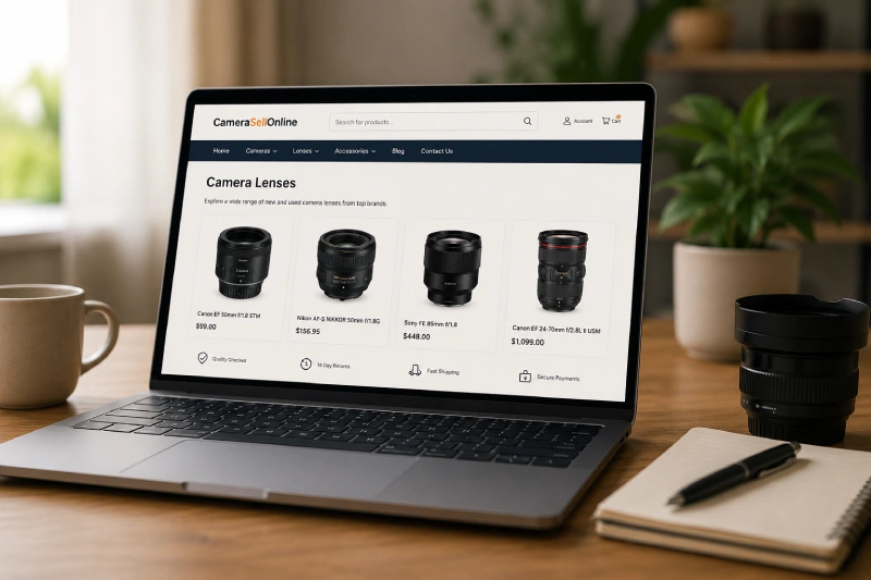 Sell Camera Lens Online: Easily, Effectively, and in A Few Simple Steps