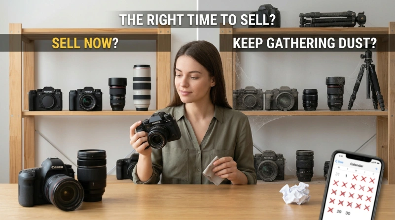 Don't Let It Gather Dust: When is the Right Time to Sell Camera Equipment?